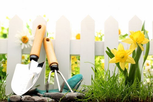 Tidy hedge maintenance improving a Brent Cross property exterior
